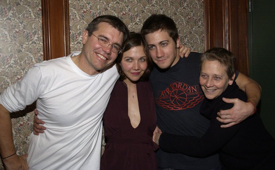 Stephen Gyllenhaal, Maggie Gyllenhaal, Jake Gyllenhaal & Naomi Foner at Sundance