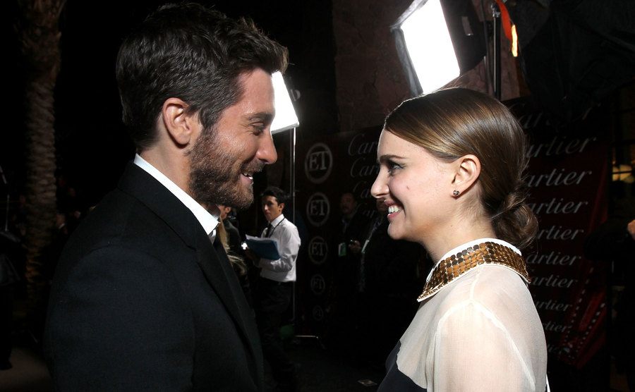 Jake Gyllenhaal and Natalie Portman at the 22nd Palm Springs International Film Festival.