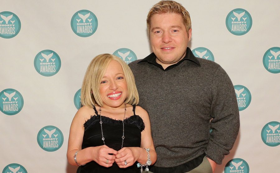 Bill Klein and Jen Arnold attend an event.