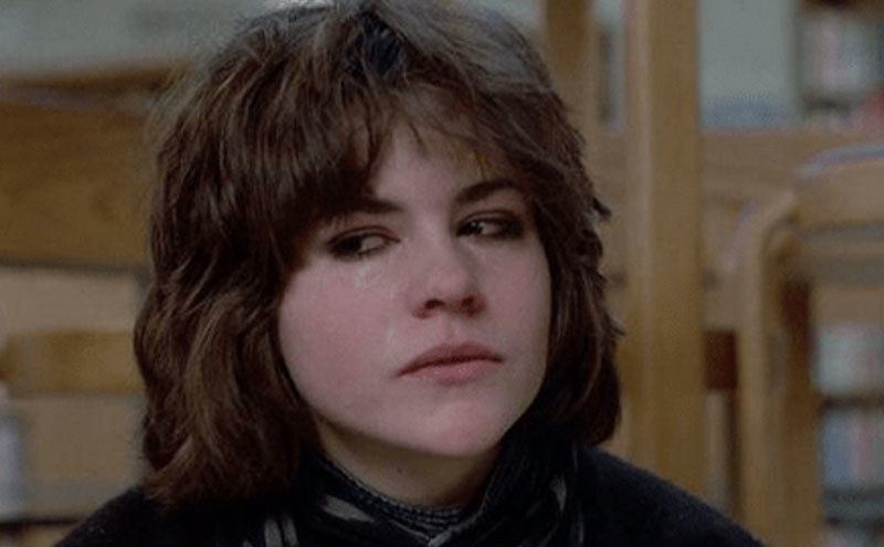 A still of Ally Sheedy in “The Breakfast Club.”
