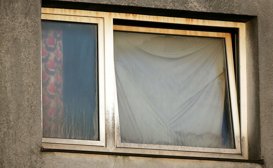 A window of the house where Elisabeth was hidden.