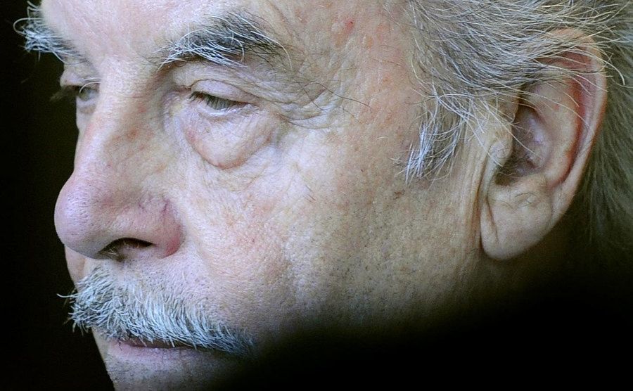 A closeup on Josef’s expression during the trial.