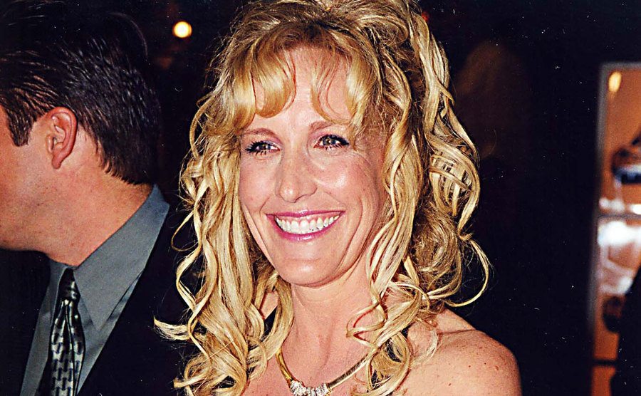 A picture of Erin attending an event.