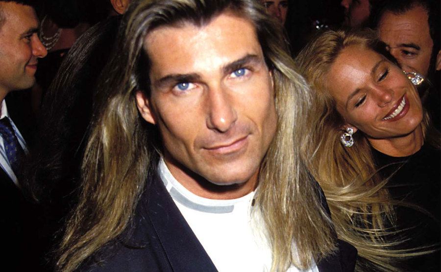 A picture of Fabio attending an event.