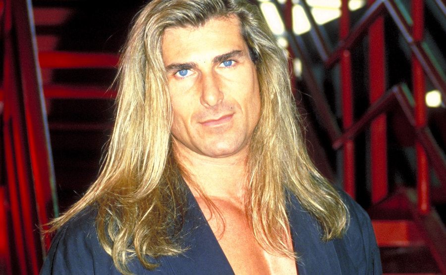 Fabio poses for a portrait.
