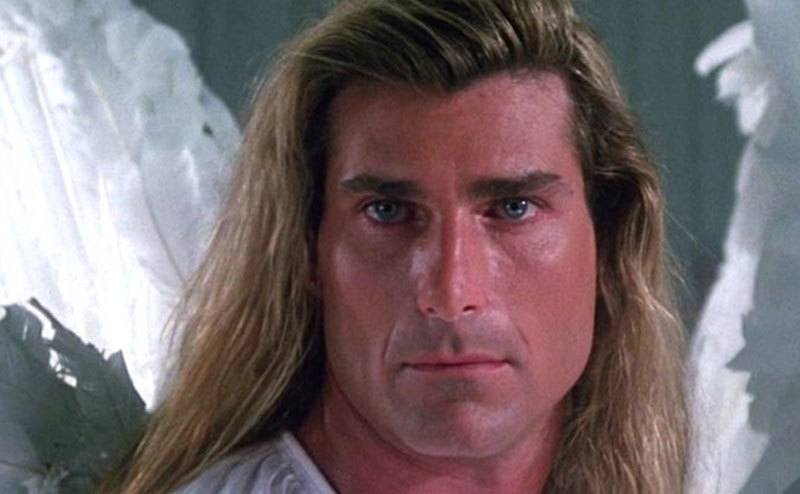 A movie still of Fabio in The Exorcist III.