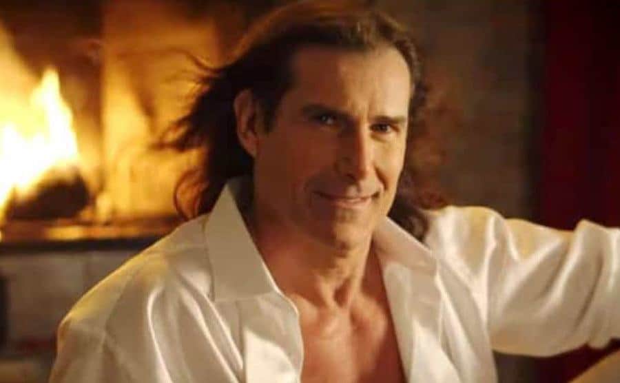 Fabio poses for a portrait.