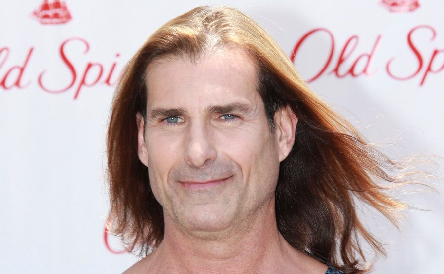 A picture of Fabio during an event.