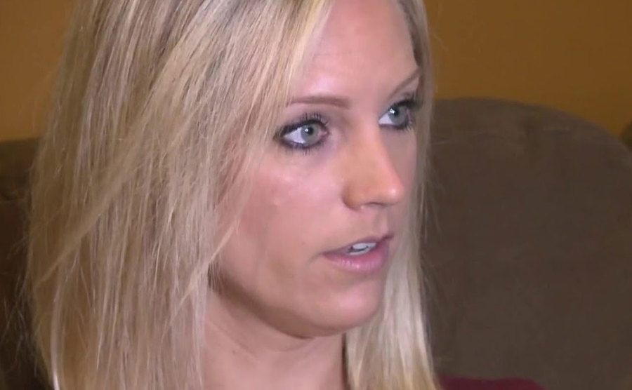 Maddie’s sister speaks during an interview.