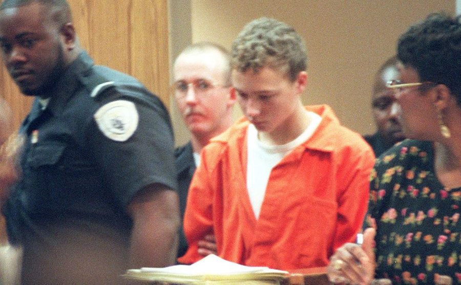 An image of Josh during the trial.