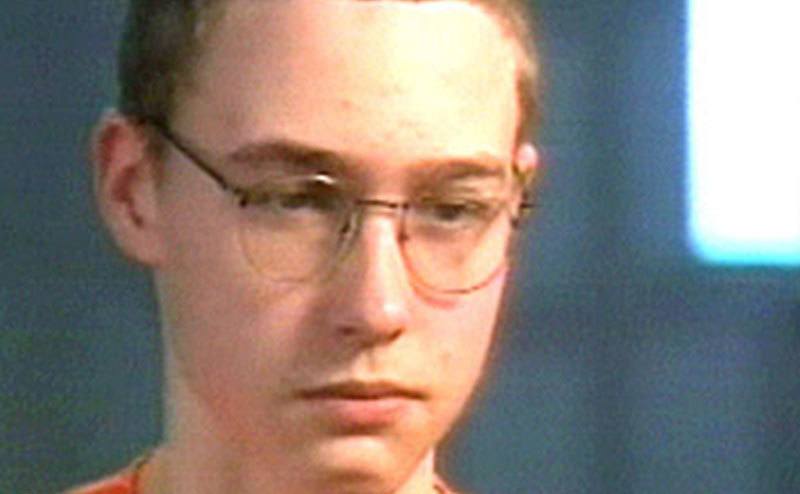 A portrait of Josh Phillips in prison.