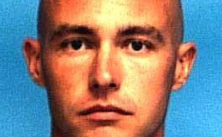 A mugshot of Josh Phillips.