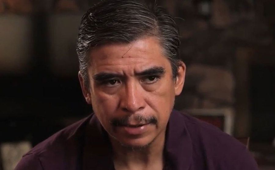 Ochoa speaks during an interview.