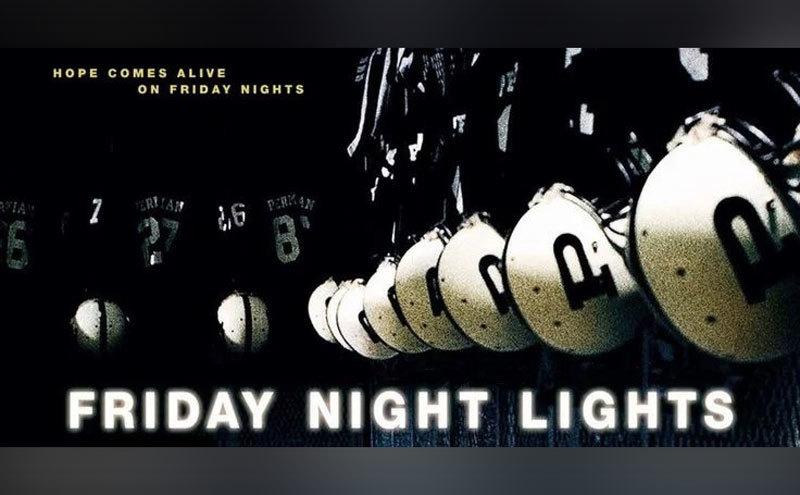 A poster for Friday Night Lights 