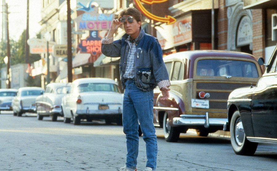  still of Michael J. Fox. 