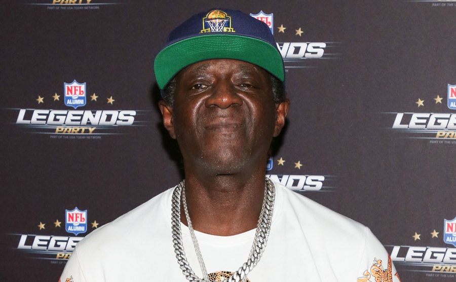 Flavor Flav attends an event.