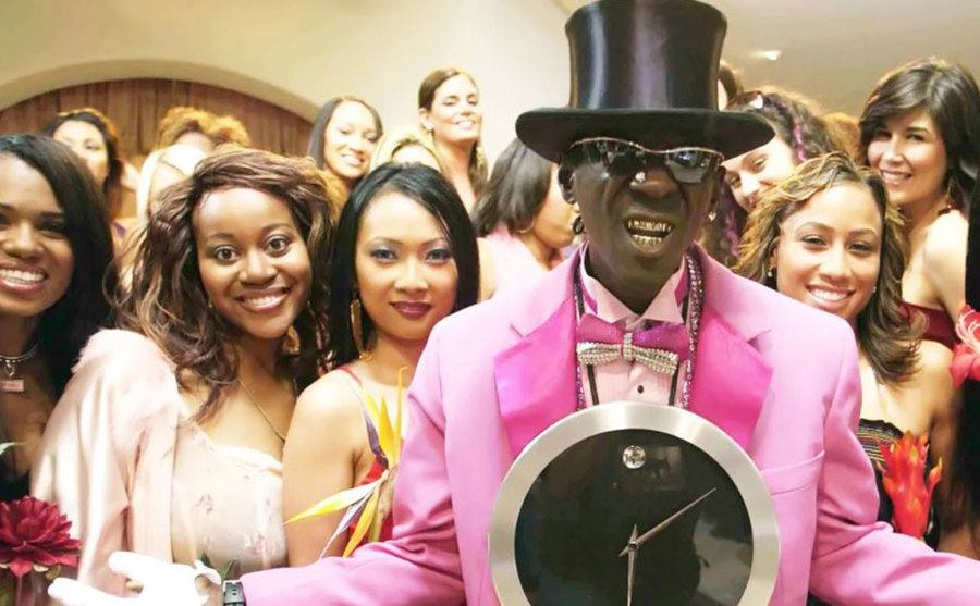 Flav poses in a promotional shot for the show.