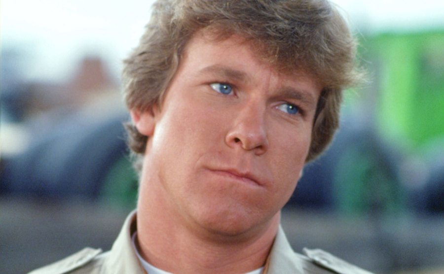 A still of Wilcox in a scene from the show.