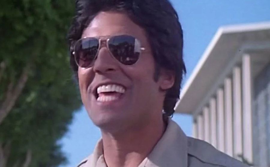A still of Erik Estrada in a scene from the show.