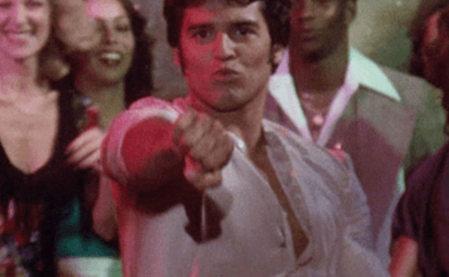 A still of Estrada in a scene from the show.