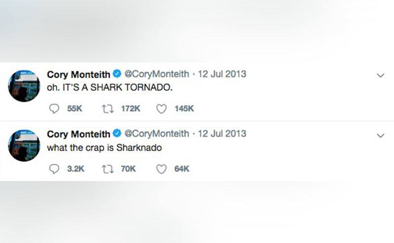 Cory Mouteith’s final tweet.