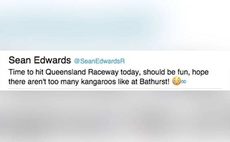 Sean Edwards’ final tweet.