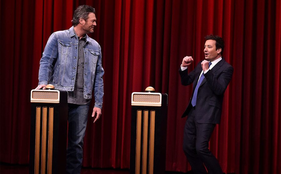 Blake Shelton Visits