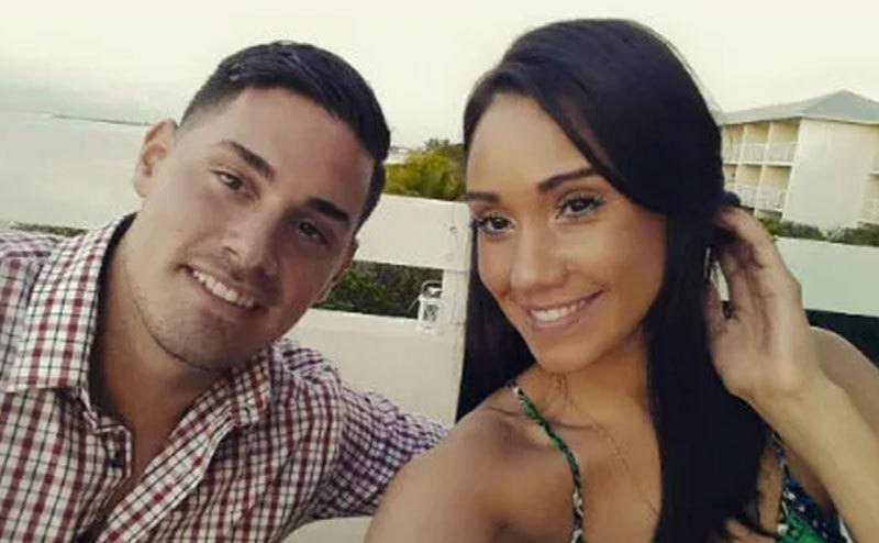 A selfie of Jessica Castro and Ryan DeNino.