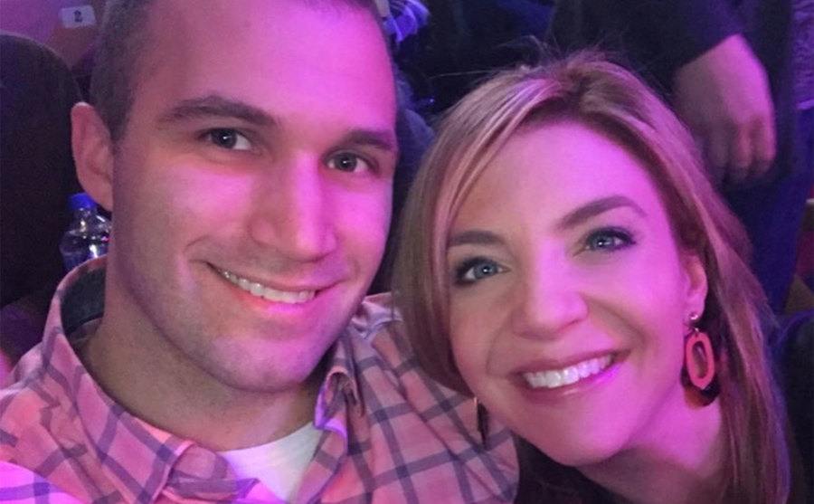 A selfie of Molly Duff and Jonathan Francetic.