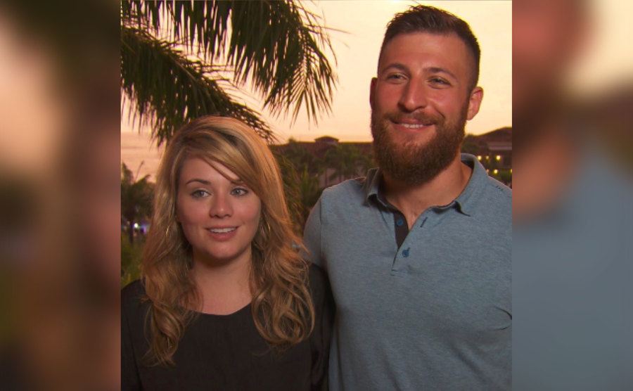 A photo of Kate Sisk and Luke Cuccurullo.