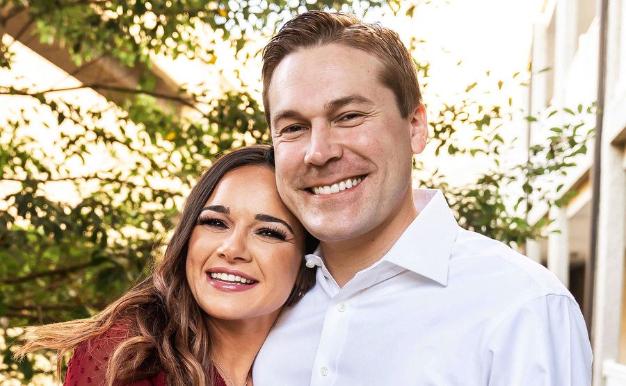 A photo of Erik and Virginia