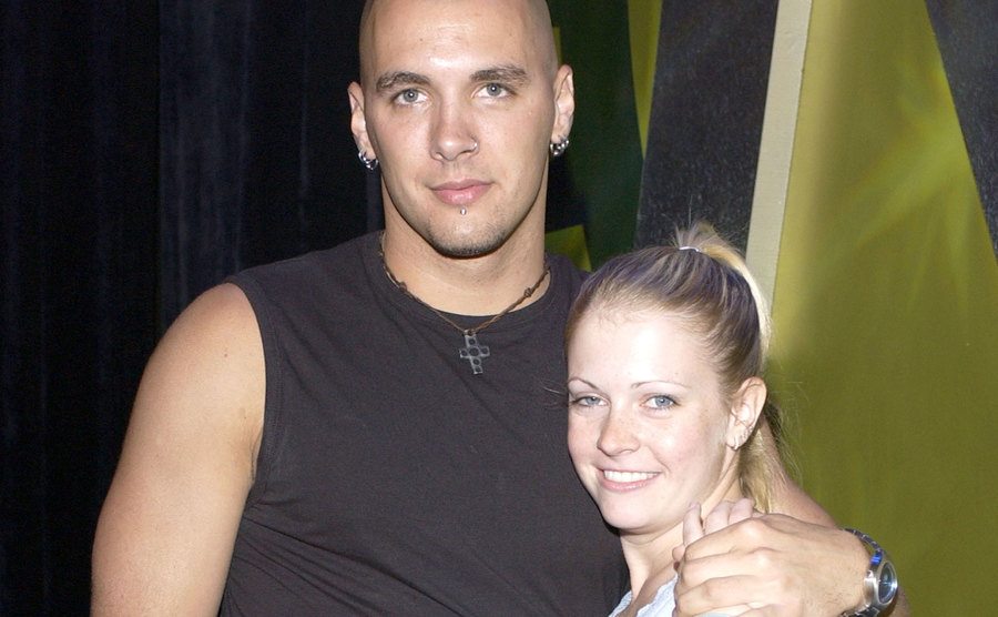 Mark Wilkerson and Melissa Joan Hart