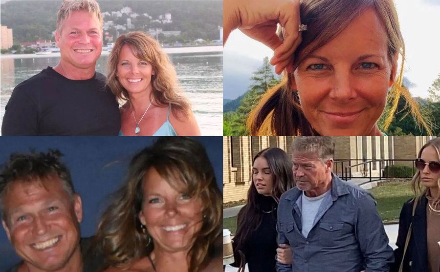 Barry Morphew, Suzanne Morphew / Suzanne Morphew / Barry Morphew, Suzanne Morphew / Macy Morphew, Barry Morphew, Mallory Morphew. 