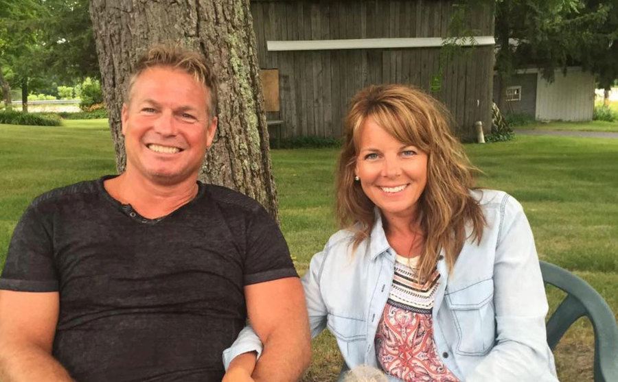 A photo of Barry and Suzanne.
