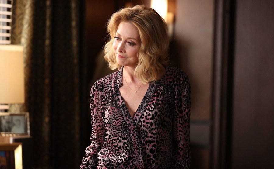 A still of Lawrence in the show Rebel.