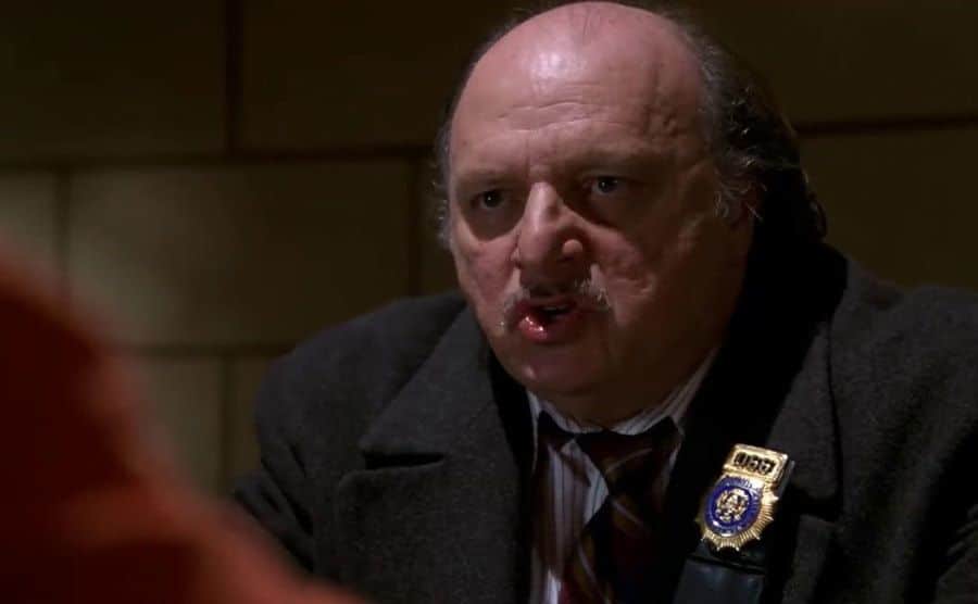 A still of Dennis Franz in a scene from the series.