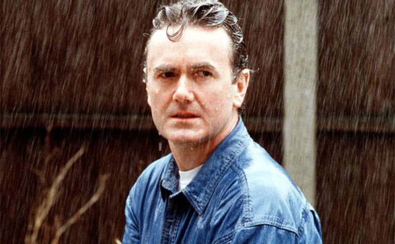 A scene of Trevor Jordache in Brookside.