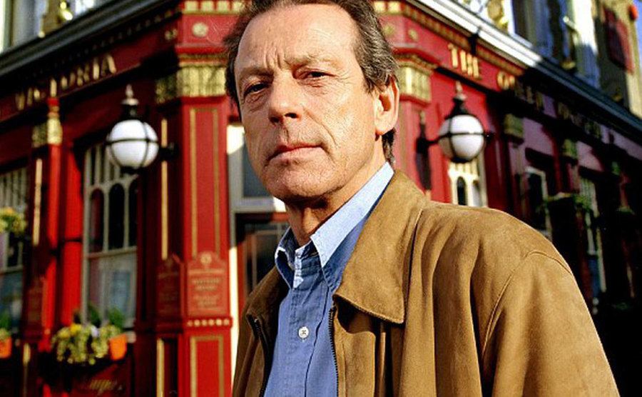 A portrait of Leslie Grantham as Dirty Den.