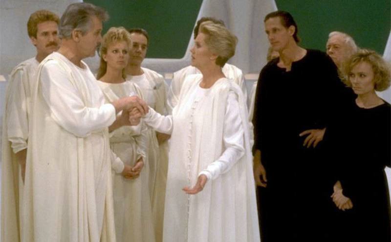 A still from the trip to heaven in One Life to Live.