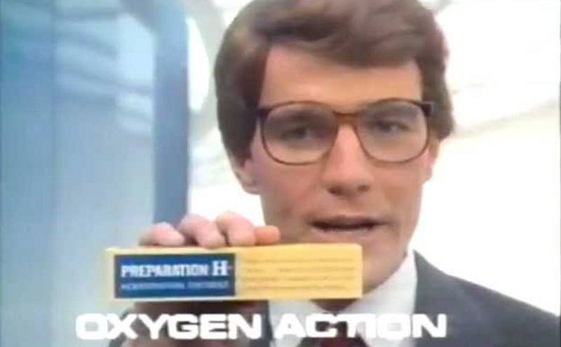 Bryan Cranston is explaining about Preparation H.