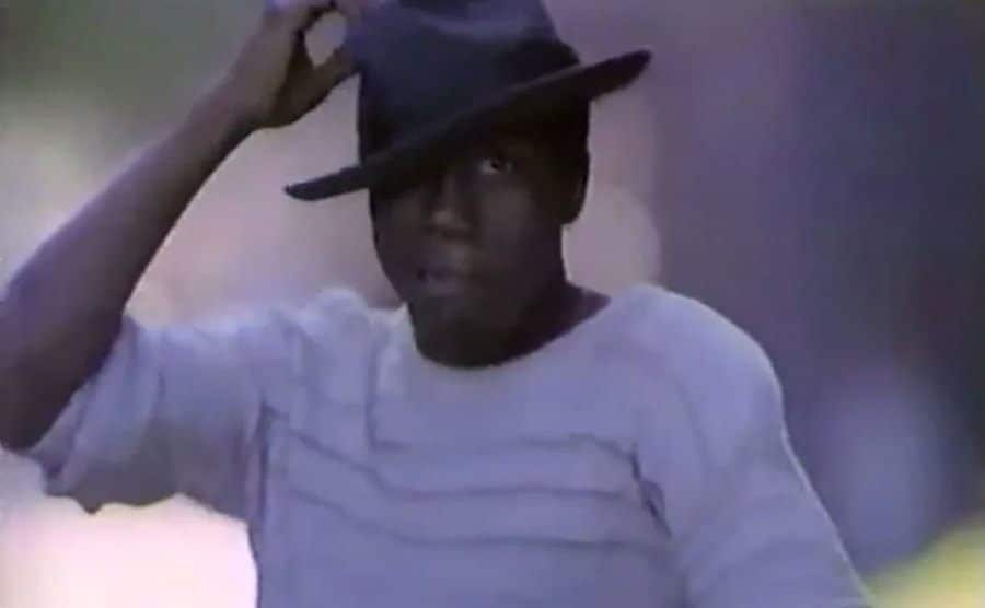 Wesley Snipes is dancing in a Levi’s commercial.