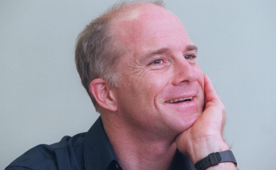Dan Butler speaks during an interview.