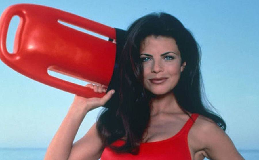A promotional shot of Yasmine for Baywatch.