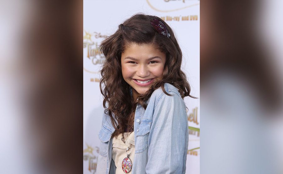 Zendaya Coleman arrives to the special screening