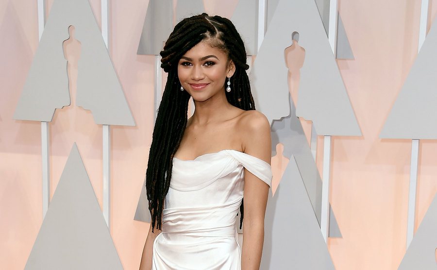 Zendaya attends the 87th Annual Academy Awards.