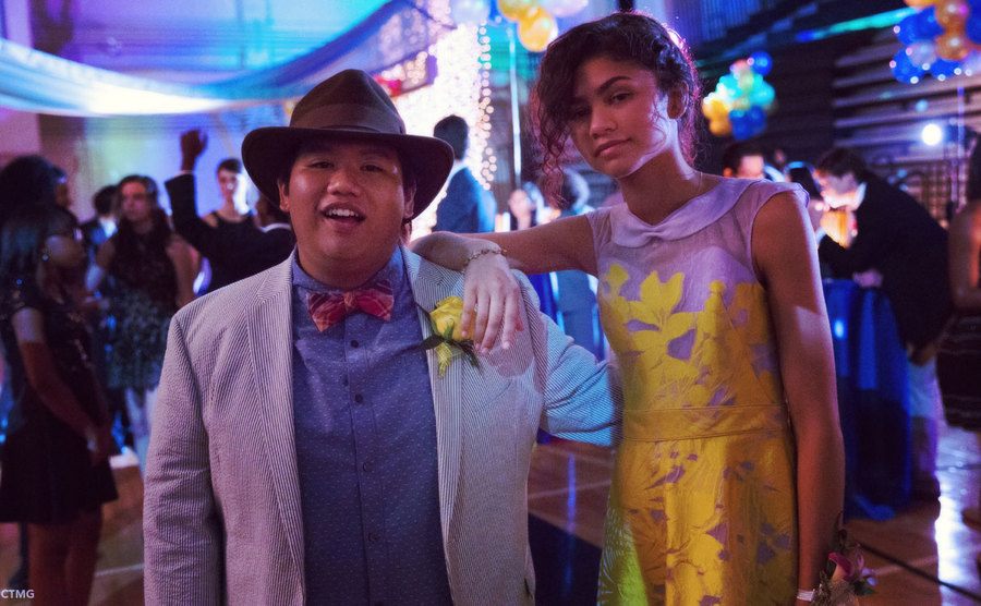Zendaya and Jackob Batalon in a still from Spider-Man: Homecoming