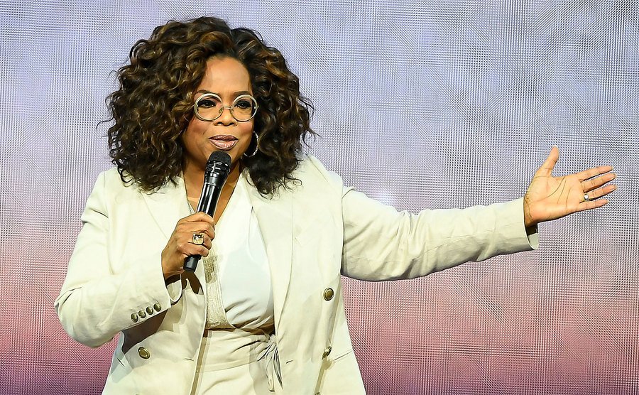 Oprah Winfrey speaks during Oprah's 2020 Vision.
