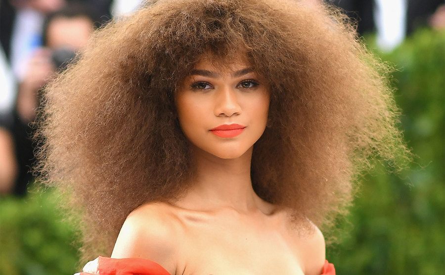 Zendaya attends the Met Gala.