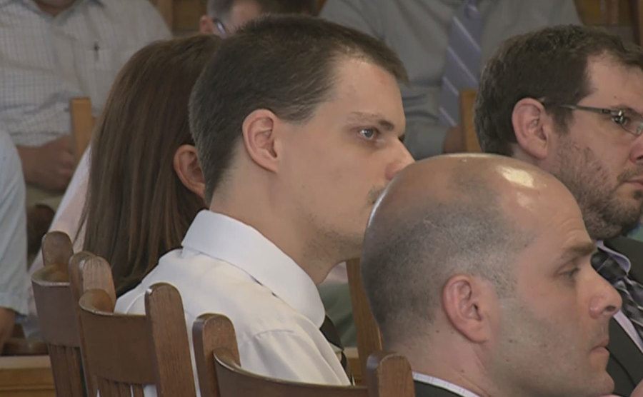 A still from the trial.