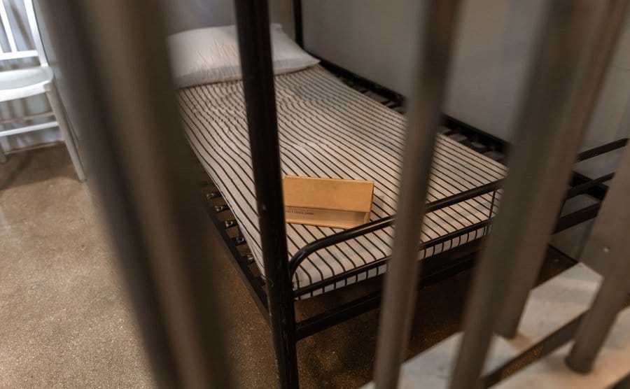 An image of a prison cell.